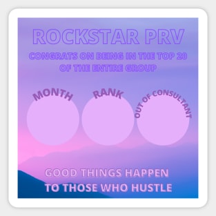 scentsy consultant prv gift rockstar prv Sticker